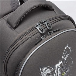 Рюкзак школьный (серый)