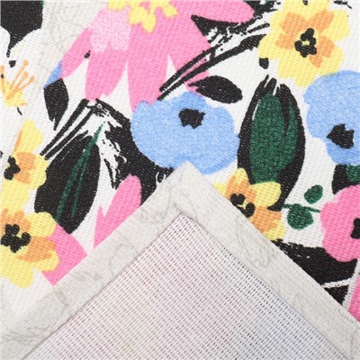 Набор кухонных полотенец «Доляна. Счастливой пасхи», 4 шт., 28×46 см, 100% хлопок, рогожка 160 г/м²