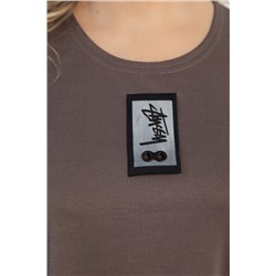 Платье Я жду тебя (кофе) П12313-15