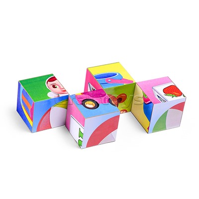 Кубики в картинках 34 "Игрушки"