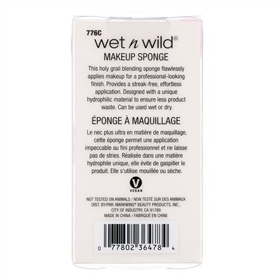 Wet n Wild, Спонж для макияжа, 1 шт.