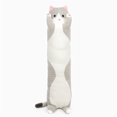Мягкая игрушка без наполнителя «Котик», 130 см, цвет серый