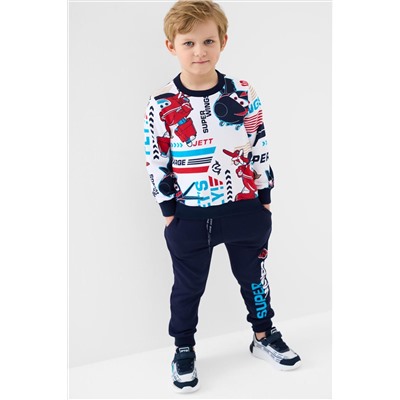 Комплект трикотажный для мальчиков: толстовка, брюки PLAYTODAY, 1239658