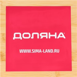 Доска разделочная Доляна «Идея», 28×20 см, бамбук