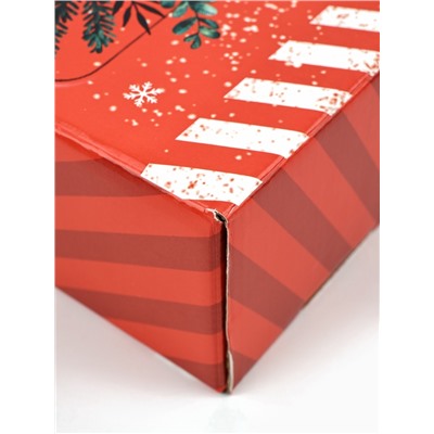 УЦЕНКА Коробка подарочная новогодняя складная «Почта Деда Мороза», 33.5×25.5×7.5 см