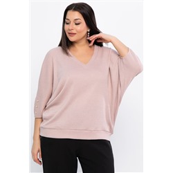 Блуза Вэнсдей (пудровая) Б14822-4М