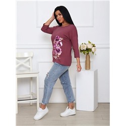 Футболка "Керри" (Бордо)