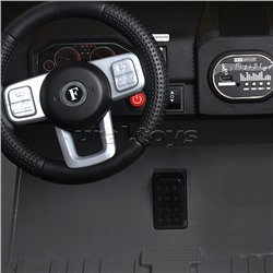 Электромобиль "Мощность скорости" на аккумуляторе, с р/у управлением, в коробке (серый)