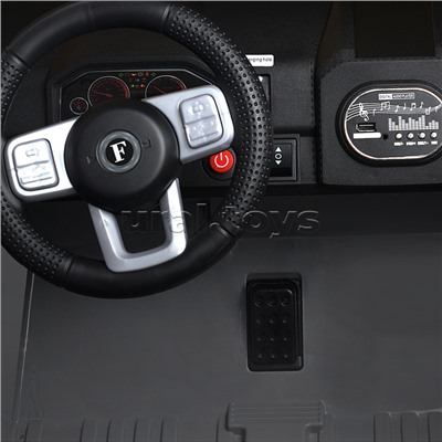 Электромобиль "Мощность скорости" на аккумуляторе, с р/у управлением, в коробке (серый)