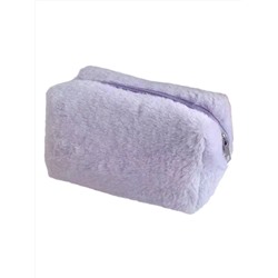 Kristaller Косметичка женская плюшевая, сиреневый 27832