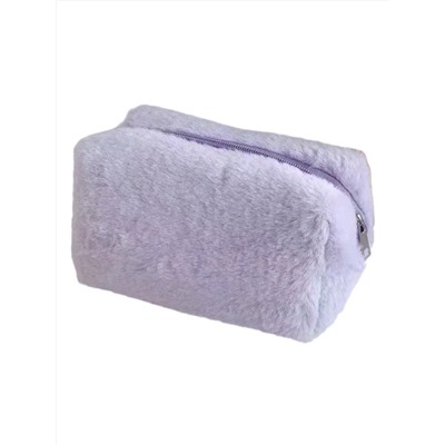 Kristaller Косметичка женская плюшевая, сиреневый 27832