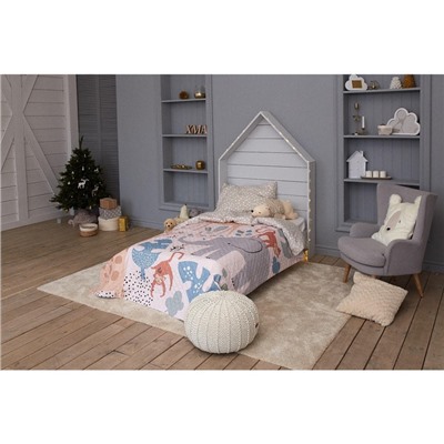 Покрывало 1.5-спальное «Этель. Сафари», 145×210 см, микрофибра