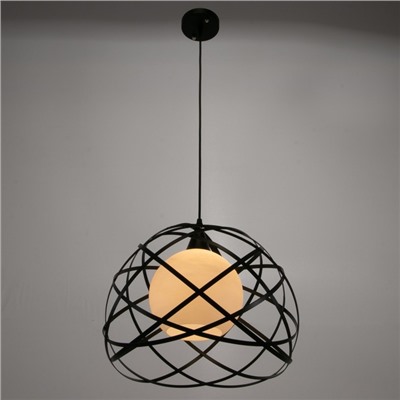 Светильник «Барра» 1×40 Вт E27 черный 36×36×30 см BayerLux