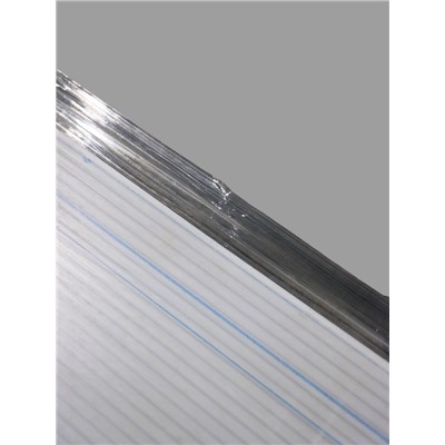 УЦЕНКА Сотовый поликарбонат 6 мм, 2.1×6 м, УФ- защита, 0.70 кг/м², прозрачный