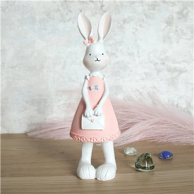 Фигурка Кролик 2 штуки набор 20 см Пасха / 9586 /уп 48/