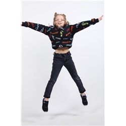 Толстовка 15413 детская (Черный)