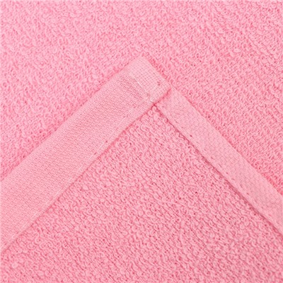 Салфетки махровые декоративные «Этель. Этно», 5 шт., 30×30 см, хлопок 100%, розовые/белые