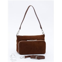 Сумка женская кожаная 8200PEF cocoa Polina&Eiterou в Новосибирске