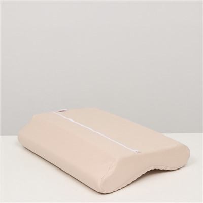 Подушка ортопедическая НТ-ПС-02, для взрослых, 50×36.5 см, валики 9/12 см