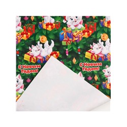 Упаковочная бумага «Кошечка», 70×100 см
