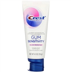 Crest, Pro Health, для чувствительных десен, зубная паста с фтором, мягкая мята, 116 г (4,1 унции)