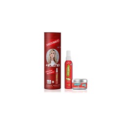 Wella Подарочный набор Кокетка Гель-спрей для волос 150мл+Воск для укладки 75мл