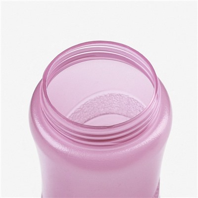 Бутылка для воды спортивная, 500 мл, 20.2×7.5×6.7 см, цвет МИКС