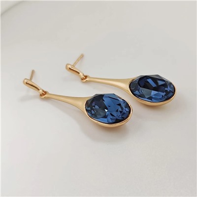 Серьги с кристаллами Swarovski