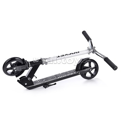 Самокат 2-х колесный ROCKET,колеса PU/ 145 мм,ABEC 7, белый