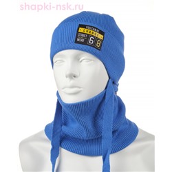 02-3-M Комплект флис (шапка+снуд) (50-52)