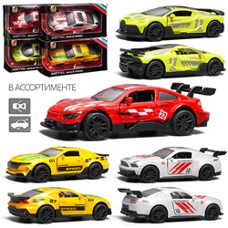 Машина "Спортивный заезд" 1:43 в коробке