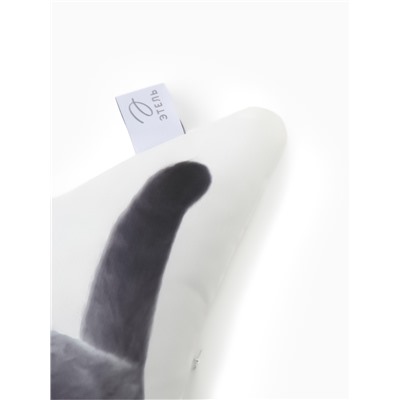 Подушка «Этель» British cat, 40×33 см, 100% п/э, велюр