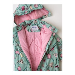 Комбинезон детский текстильный с полиуретановым покрытием для девочек PLAYTODAY, 1240312