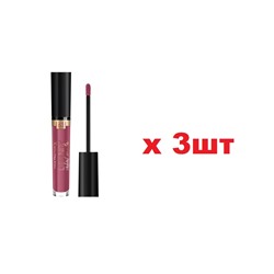 MaxFactor Матовая губная помада Lipfinity Velvet 005 Matte merlot 3шт