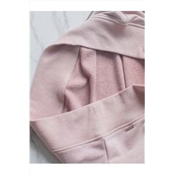 Свитшот свободный из петельчатого футера двухнитки с эластаном VILATTE, 1228121