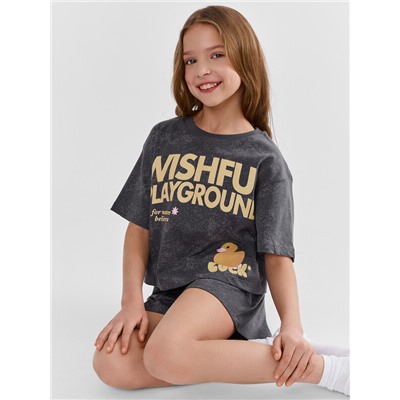 КОМПЛЕКТ ДЛЯ ДЕВОЧЕК (ФУТБОЛКА, ШОРТЫ) 567750