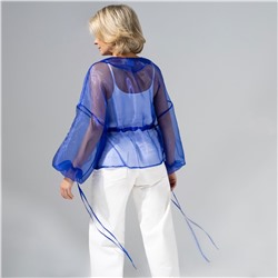 Жакет из полупрозрачной ткани, Вершина восхищения (sky)