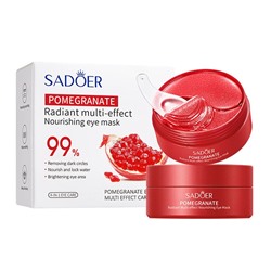 Гидрогелевые патчи с экстрактом Граната Sadoer, 60 шт.