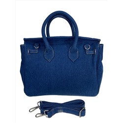Сумка женская джинсовая, цвет синий