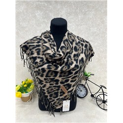 Платок в клетку из кашемира, мультицвет