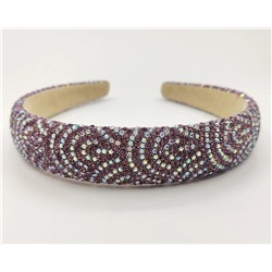 Ободок для волос со стразами