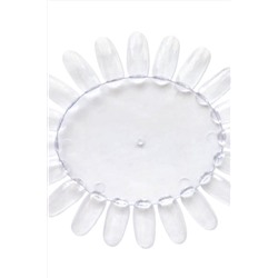 Kristaller Палитра-ромашка для лаков и гель-лаков, прозрачная, 20 цветов KRISTALLER, 1108290