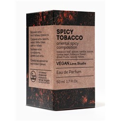 Парфюмерная вода женская Vegan Love Studio Spicy Tobacco, 50 мл (по мотивам Tobacco Vanille (Tom Ford)