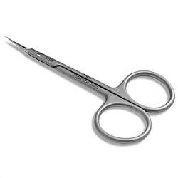 YOKO Ножницы маникюрные для кутикулы изогнутые / Exclusive SN 108, матовые, ручная заточка, 10 см 22586