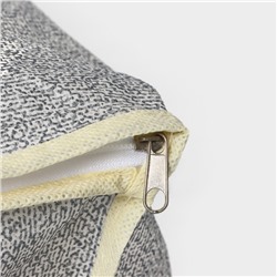 Кофр для хранения вещей Доляна «Европа», 80×45×15 см, серый