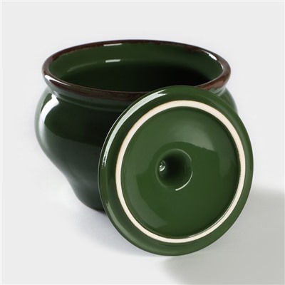 Горшочек для запекания фарфоровый Punto verde, 500 мл