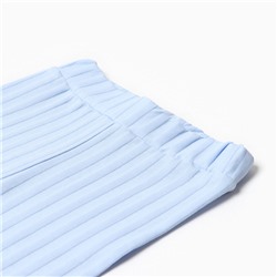 Штанишки детские, рост 62 см, светло-голубые