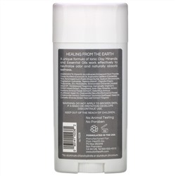 Zion Health, Мужской дезодорант ClayDry, сандал, 80 г (2,8 унции)