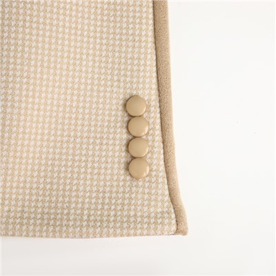 Перчатки женские двойные, безразмерные, сенсорные, без утеплителя, бежевые