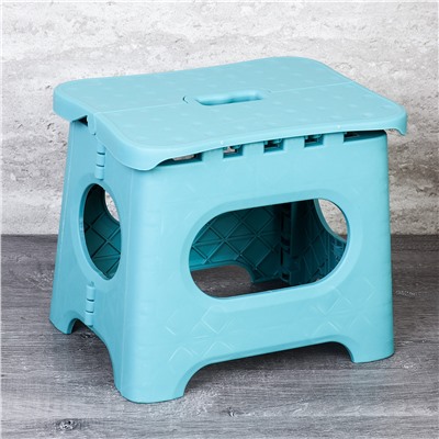 Табурет складной 24x18x20 см АКЦИЯ / A267-017 /уп 40/ пластик